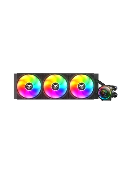 Cougar Poseıdon Elıte Argb 360MM Lıquıd Cooler Siyah Sıvı Soğutma