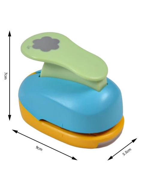 Kamei Şekilli Delgeç Çiçek Geniş 3.8 cm KM8815 - 2