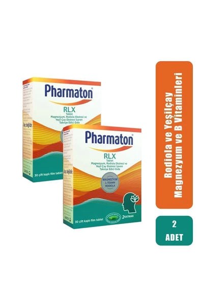 PHARMATON,Rlx 30 Tablet 2 Adet