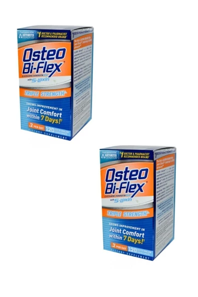 OSTEO Bİ-FLEX,Osteo Bı-flex Advanced Trıple Strength 120 Tablet 2 ADET