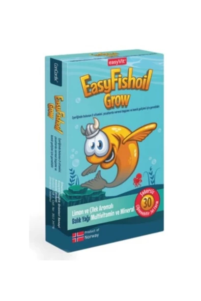 EASYFİSH,EasyFishoil Grow 30 Jel Tablet