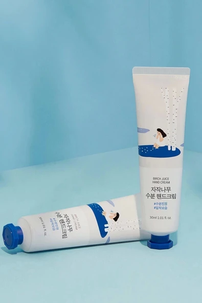 Birch Juice Hand Cream - Kırışıklık Karşıtı Besleyici Nemlendirici El Kremi 30ml - 3