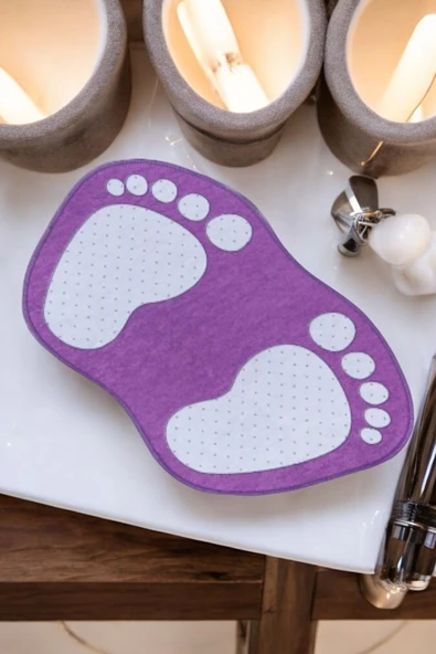 LeylArt Home Ayak Izi Paspas 40X60CM, paspas, banyo - 2