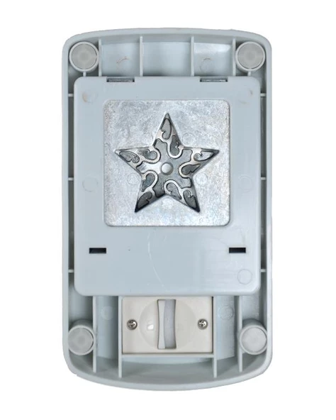 Kamei Çok Ayrıntılı Şekilli Delgeç Yıldız 5 cm KM8920 - 6