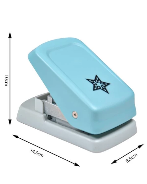 Kamei Çok Ayrıntılı Şekilli Delgeç Yıldız 5 cm KM8920 - 3