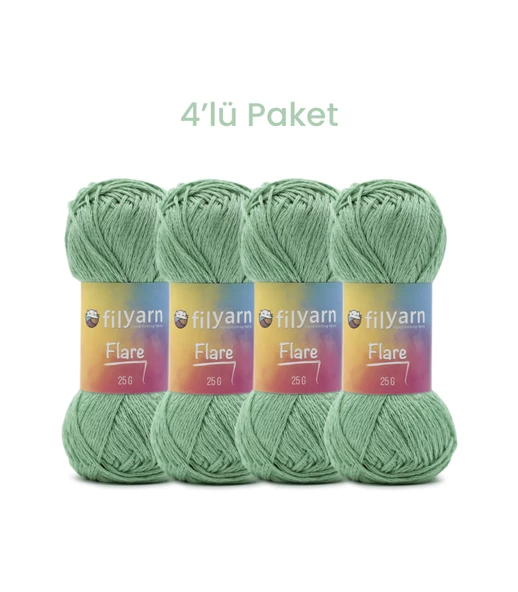 Flare Örgü İpi Seti, bebek ipi, amigurumi ipi, yazlık ip, oyuncak ipi, hırka ipi, sonbahar ip - 11