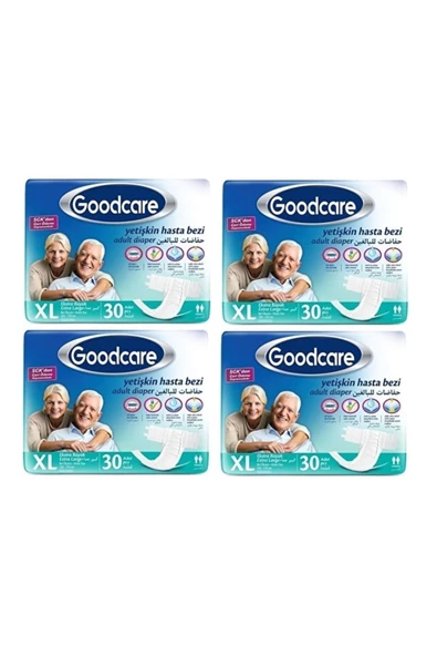 GOODCARE,Bel Bantlı Hasta Bezi 120 Adet Xl Extra Large