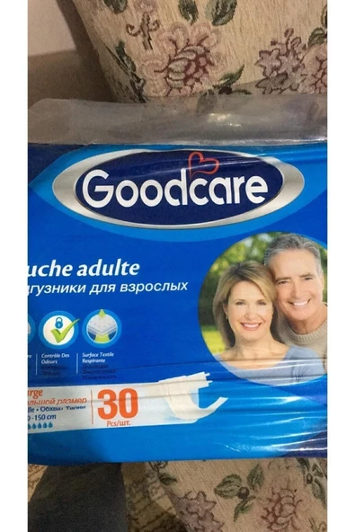 GOODCARE,Belbantlı Yetişkin Hasta Bezi L (BÜYÜK) 30'lu - 2