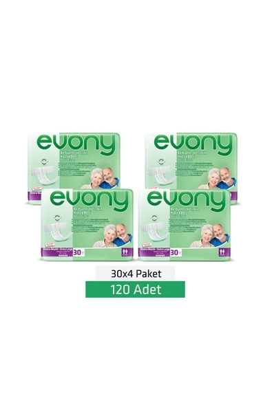 EVONY,Yetişkin Hasta Bezi Extra Large 120 Adet - 2
