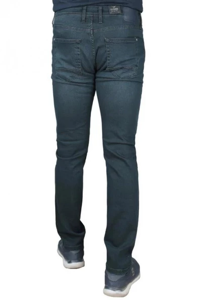 Cazador Parker Denim Erkek Kot Pantolon Slim Fit  0717 Mavi - 4