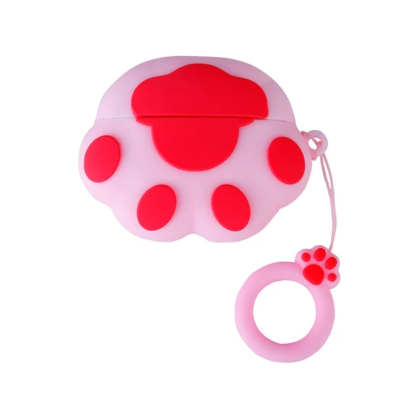 Apple Airpods Pro 2  TPU Kabartma Figürlü İpli Airbag 37 Silikon Kılıf - Resim 4