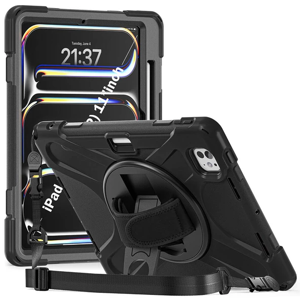 Apple iPad Pro 11 2024  Defender Tablet Silikon - Resim 2