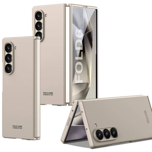 Galaxy Z Fold 6 Kılıf  Sert Kıpta Kapak - Resim 2