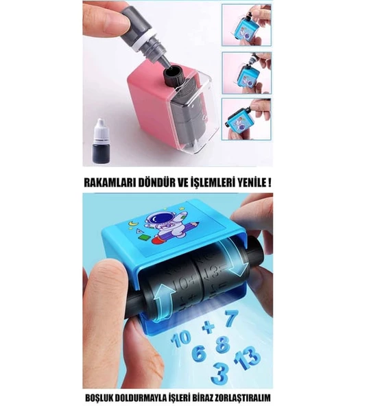 Çocuklara Matematik Sevdiren Eğitici Oyuncak Kiti - Resim 4