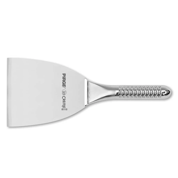 Pirge Creme Spatula No: 3 Paslanmaz Sap 12 cm