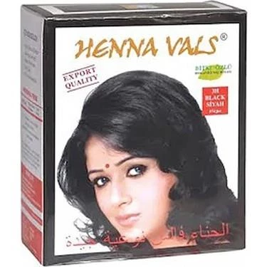 Henna Vals Saç Kınası 10 gr x 6 lı Paket - Siyah