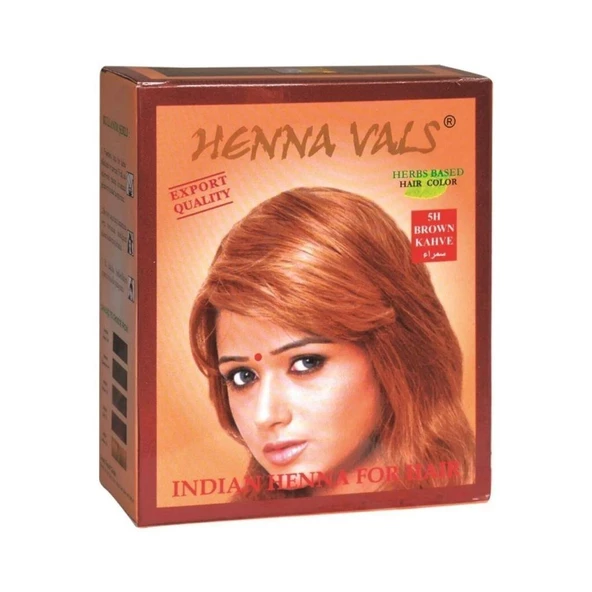 Henna Vals Saç Kınası 10 gr x 6 lı Paket - Kahve