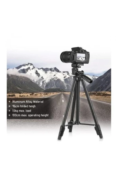 CASNİ Profesyonel Tripod 3120a Çantalı Ayarlanabilir 29