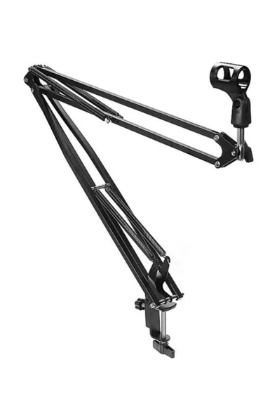 Lastvoice Nb40 Masa Mikrofon Standı (sehpa) + Sh-101 Pop Filtre Ve Shock Mount Set - 3
