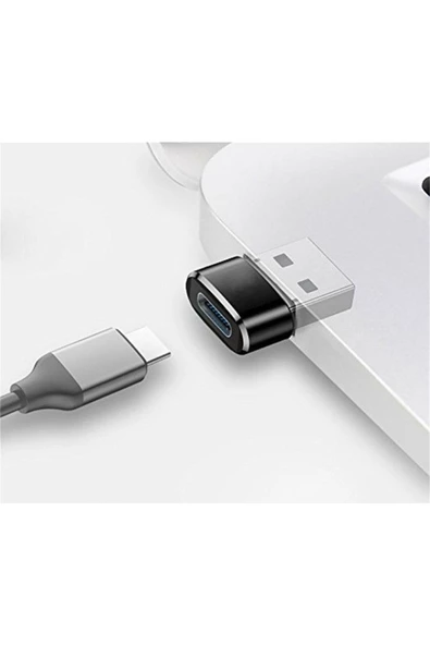 Alfais 4429 Usb 3.0 To Type C 3.1 Şarj Data Çevirici Dönüştürücü Adaptör - 2
