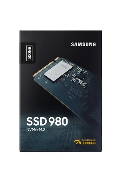 Samsung 500gb 980 M.2 2280 Nvme 3100mb- S 2600mb-s Mz-v8v500bw Ssd Harddisk - 3
