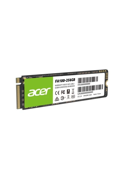 ACER Fa100 256gb (bl.9bwwa.118) Ssd (hddssd0003fa256) Harddisk