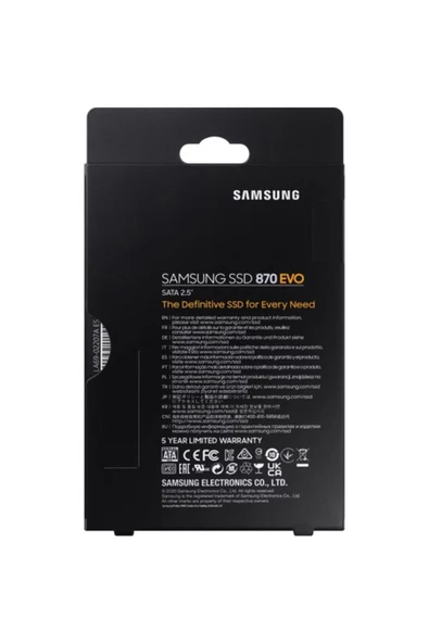 Samsung 2tb 870 Evo Mz-77e2t0bw 560- 530mb/s Ssd Sata-3 Disk - 4
