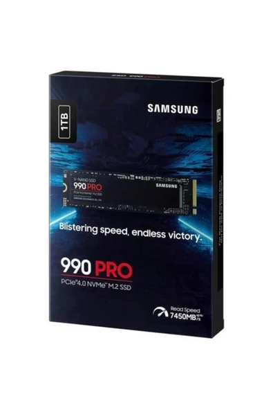 Samsung Mz-v9p1t0bw, 990 Pro, 1tb, 7450/6900, Nvme Pcıe M.2, Ssd - 4