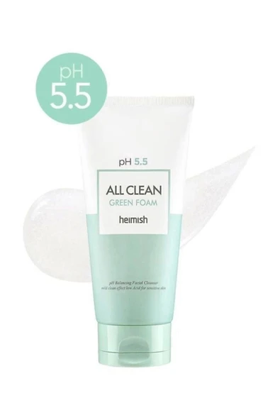 All Clean Green Foam-ph 5,5 Değerinde Hassas Ciltlere Için Temizleyici
