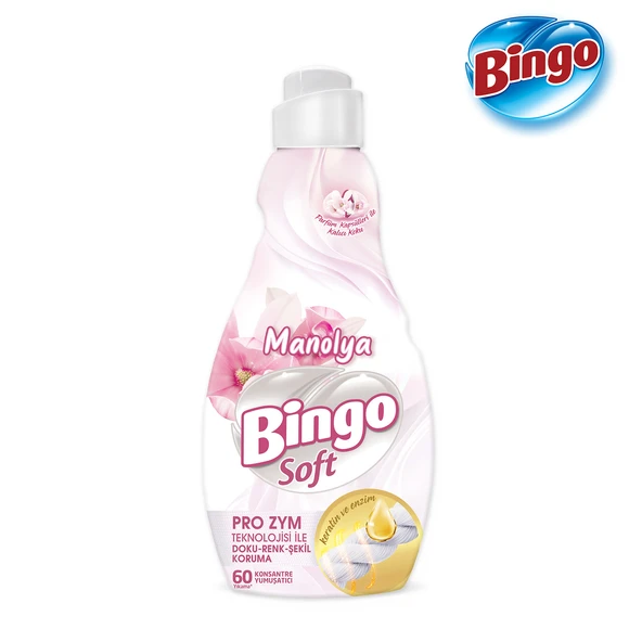 Bingo Soft Konsantre Çamaşır Yumuşatıcısı Manolya 1440 ml X 4 Adet - 3