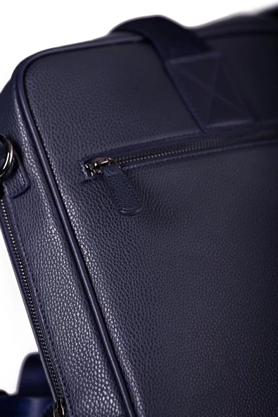 Erkek Basic Evrak Çantası Floater Desenli Lacivert (6611L) 116017 - 5