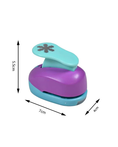 Kamei Şekilli Delgeç Kartanesi Geniş 2.5 cm KM8810 - 2