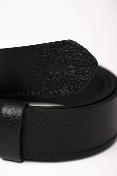 Erkek Hakiki (Gerçek) Casual Deri Kemer Siyah 112518 - 3