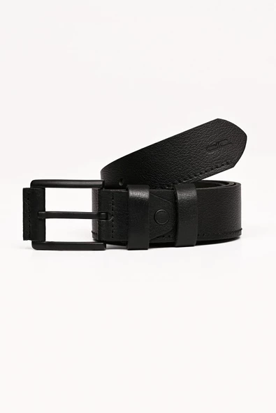 Erkek Hakiki (Gerçek) Casual Deri Kemer Siyah 112518 - 7