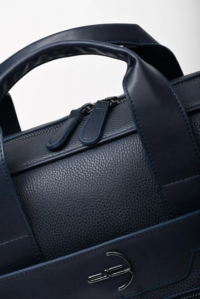 Erkek Basic Evrak Çantası Floater Desenli Lacivert 116021 - 6