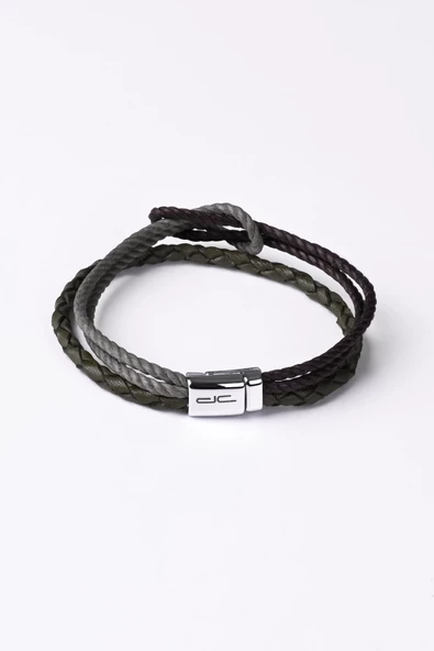 Hakiki (Gerçek) Deri Bileklik Yeşil 117540 - 2