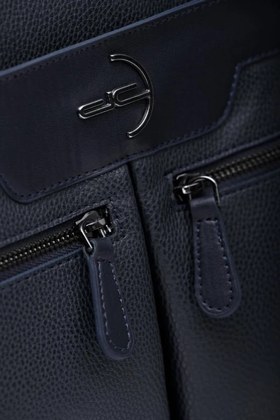 Erkek Basic Evrak Çantası Floater Desenli Lacivert 116021 - 4