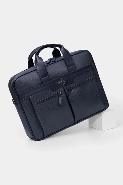 Erkek Basic Evrak Çantası Floater Desenli Lacivert 116021