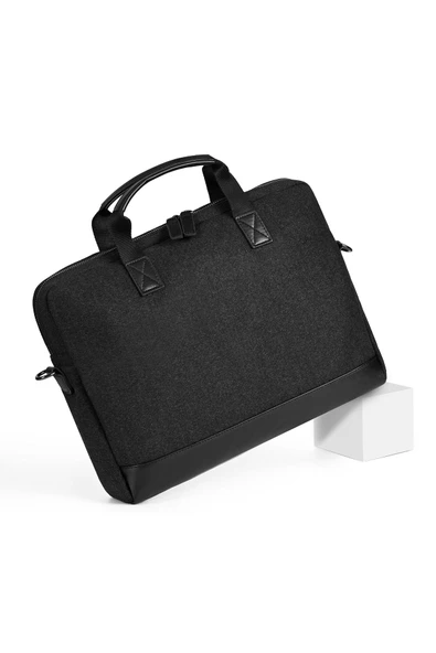 Erkek Kaşe Evrak Çantası Siyah 200001 - 2