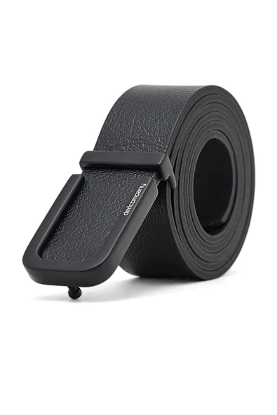 Erkek Siyah Deri Kemer 112536 - 2