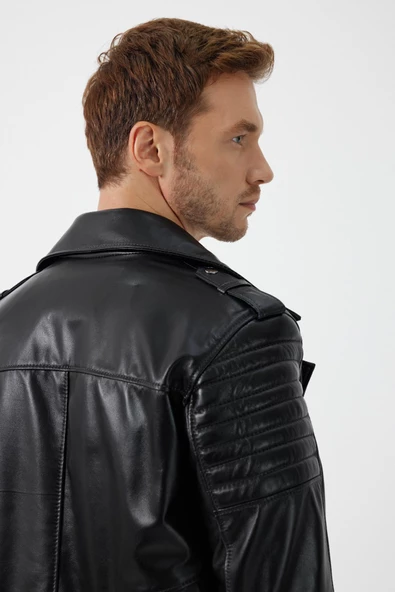 Rob Siyah Deri Mont - 7