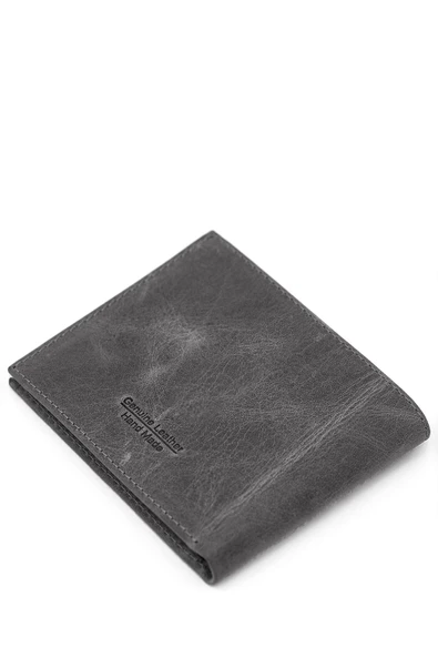 Erkek Deri Cüzdan Gri 113565 - 4