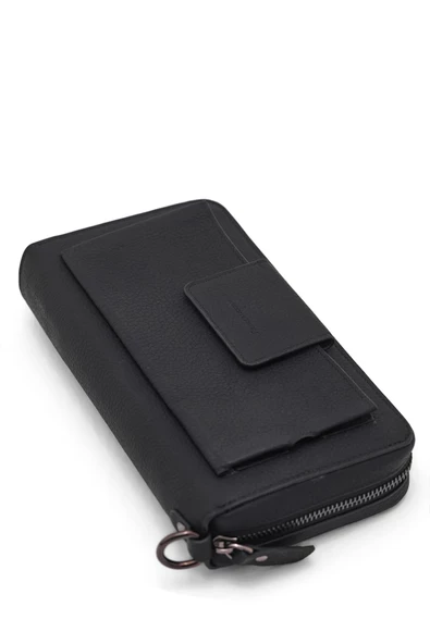 Erkek Deri Portföy Siyah 115504 - 4