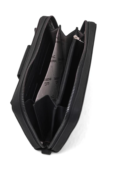 Erkek Deri Portföy Siyah 115504 - 6