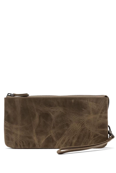 Erkek Hakiki Deri Portföy Çanta Taba 116517