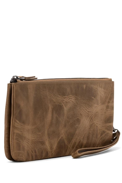 Erkek Hakiki Deri Portföy Çanta Taba 116517 - 3