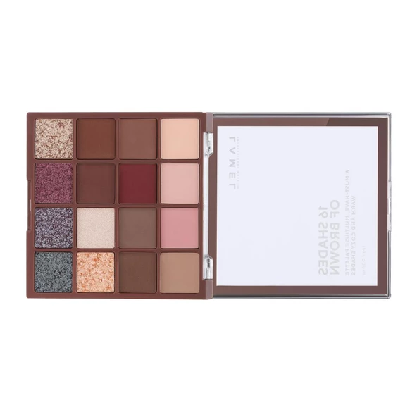 Lamel Göz Farı Paleti 16 Shades of Burgundy No 16-4 - 3