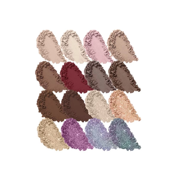 Lamel Göz Farı Paleti 16 Shades of Burgundy No 16-4 - 4