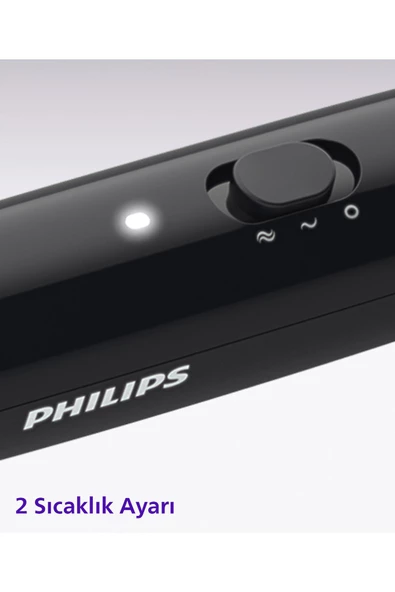 PHİLİPS Düzleştirici Tarak Bhh880/00,Geniş Fırça Alanı,Turmalin Seramik Kaplama,2 Sıcaklık Ayarı - 7