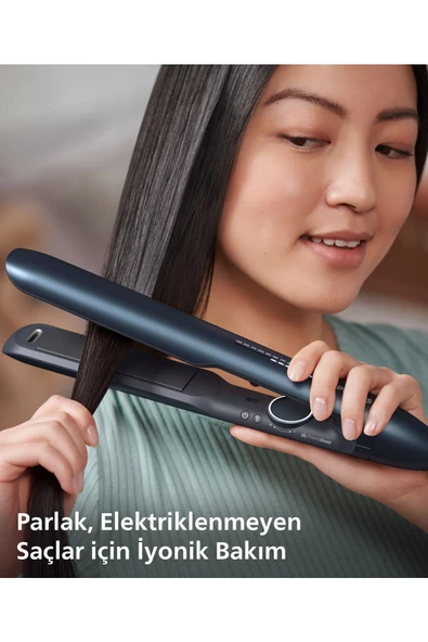 Philips Saç Düzleştirici Bhs732/00,Bukle Özelliği,Argan Yağı Katkılı,Uv Koruması,Kılıf Hediyeli - 6